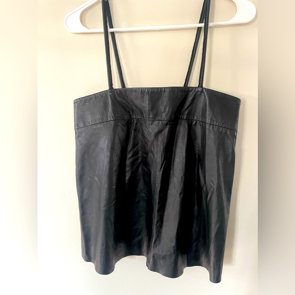 Zadig and Voltaire soft leather tank. Size small